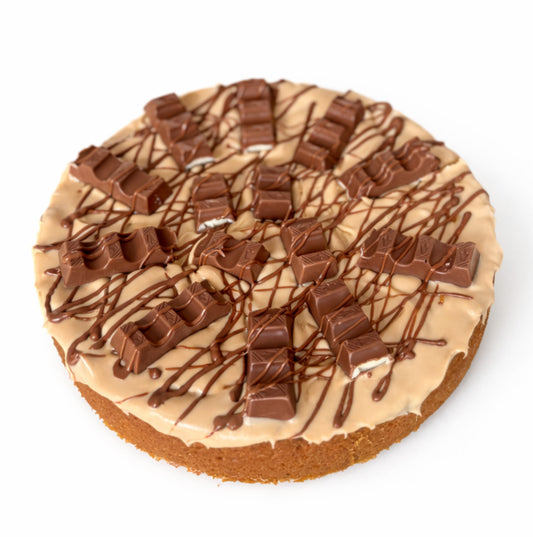 Whole Kinder Bueno Cookie Pie
